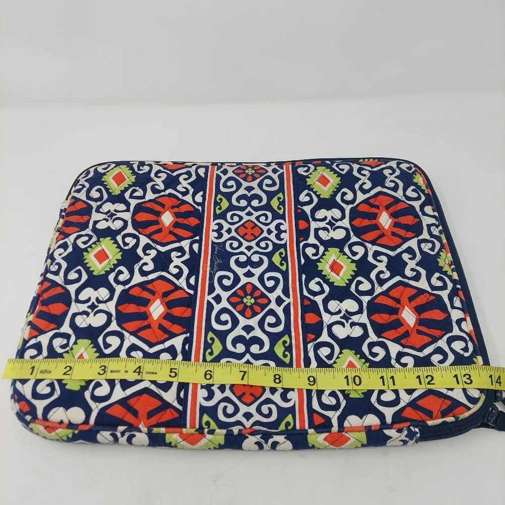 Vera Bradley Sun Valley Laptop Tablet Sleeve Protective Padded Carrying Case